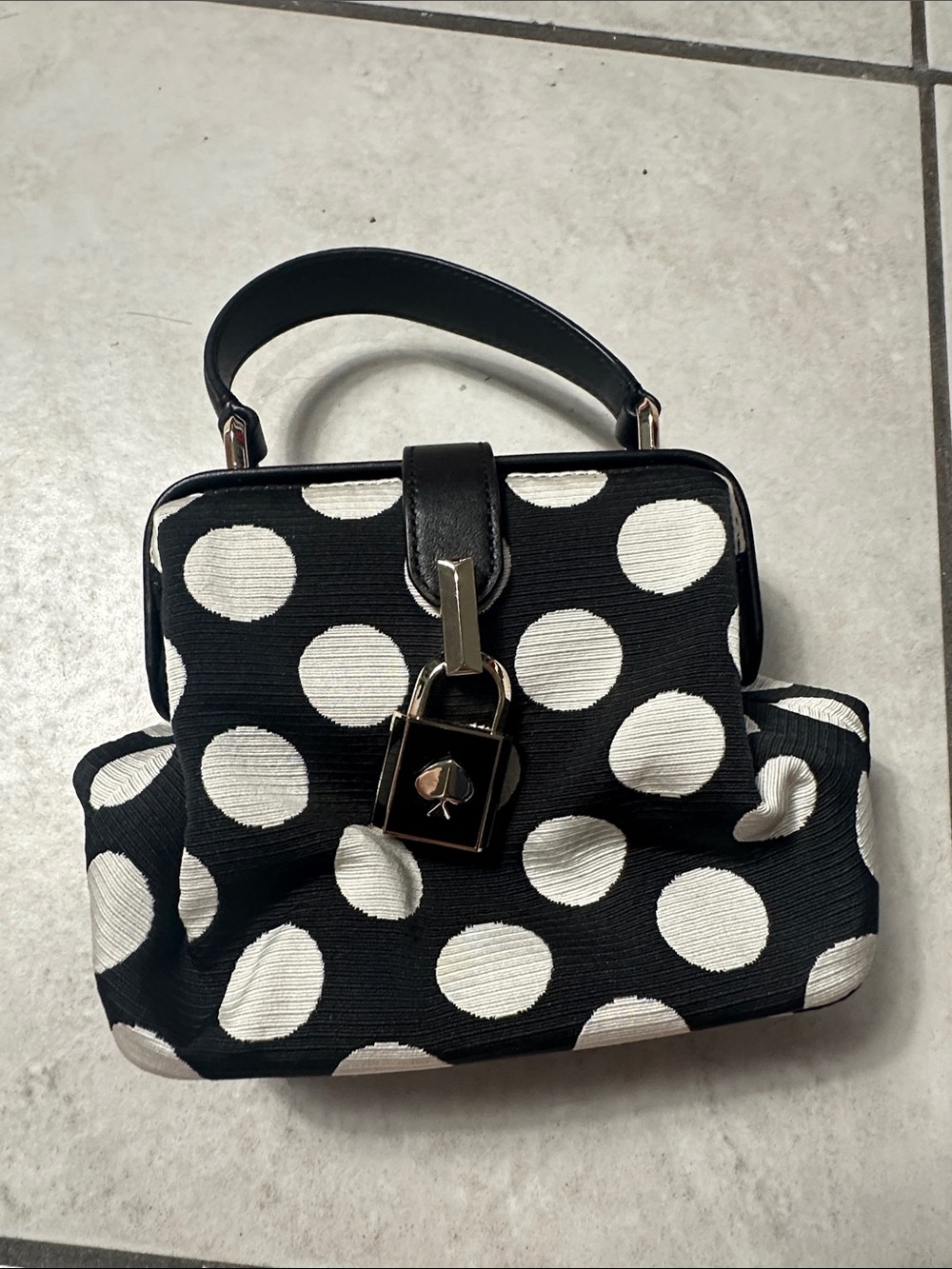 Kate Spade New York Women's Remedy Small Bikini Dot Top-Handle Bag